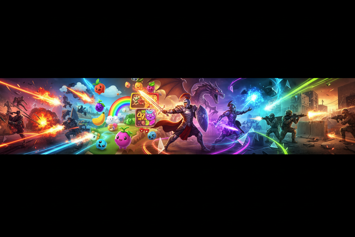 design in one banner, remove word online game store